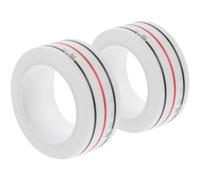 VINTORKY 2 Rolls White Tearable Diagonal Seam Tape for Sewing Projects and Garment Construction, Paper Material Versatile Adhesive for Accurate Positioning and Basting in Household Sewing