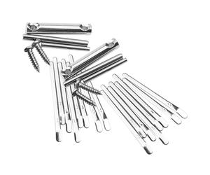 VINTORKY 2 Sets Miniature Kalimba Thumb Pianos 8-key Metal Finger Piano with Bright Sound and Smooth Safe Use for Beginners and Party Or Outdoor Music