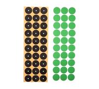 VINTORKY 2 Sheets Pool Table Marker Dots 35mm Billiard Spot Position Stickers Billiard Accessories Pool Table Felt Replacement Kit Self-Adhesive Repair Patches Black
