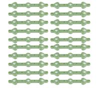 VINTORKY 20 Pairs Magnetic Boutonniere Pins with Fine Workmanship, Plastic and Magnet Material, Sturdy and Not Easy to Wear, for Handmade High-grade Corsages and Proms