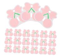 VINTORKY 200Pcs Hairpin Display Cards for Accessories Durable Paperboard Hair Bow Holder Barrettes Organizer Blank Design for for Showcasing Hair Clips and Bobby Pins
