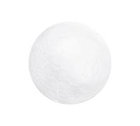 VINTORKY 20cm White Large Foam Ball Round Polystyrene Craft Balls, Polystyrene Spheres for Children DIY Christmas Ornament