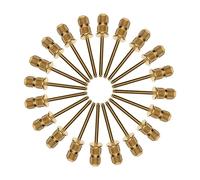 VINTORKY 20pcs 2.35mm Nail Gel Drill Bit and Sanding Band Set for Manicure Electric Nail Art Drill Cuticle File Tool for Salon and Home Use