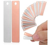 VINTORKY 20pcs Copper Zinc Electrode Strips Set for Scientific Experiments and DIY Fruit Battery, Made of High-quality Copper and Zinc, Suitable for School Science Experiments