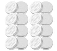 VINTORKY 20pcs Dog Scent Training Canisters Aluminium Screw Top Scent Containers for Professional Dog Work and Tracking Training Portable Silver Smell Tins for Outdoor Use