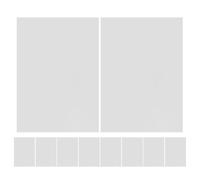 VINTORKY 20pcs Dollhouse Window Panes DIY Plastic Acetate Sheets for Model House Window Repair, Flexible Panels for Miniature Craft Display and Replacement