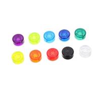 VINTORKY 20pcs Guitar Effect Pedal Knob Caps Footswitch Toppers for Electric Guitar Protect and Your Pedals Versatile Accessories for Live and Home Practice