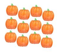 VINTORKY 20pcs Halloween Themed Plates Decor Platter Brown Welcome Lightweight Happy Pumpkin Halloween Tableware Oval Path Cute Little Merry Wicked Shaped Stylish Party Orange