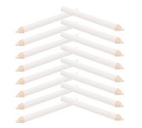 VINTORKY 20pcs Manicure Wax Dotting Pen Gems Tool Detailed Design White Wood Wax Reusable Practical Very Light Weight DIY Manicure Accessory