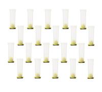 VINTORKY 20Pcs Plastic Queen Cell Protector Bee Cage Protective Cover No-Hurt Multi-Function Beekeeping Tool for Hive Safety and Queen Rearing