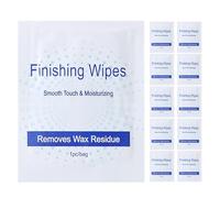 VINTORKY 20pcs Wax Removal Wipes for Body Made of Non-woven Fabrics, Versatile Use Cleansing Pads That Remove Wax Residue after Waxing