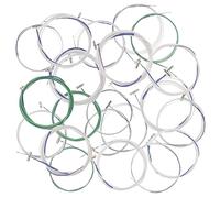 VINTORKY 21pcs Guzheng Strings Kit Universal Replacement Metal Wire Strings for Guzheng Instrument Acoustic Accessories for Music Performance