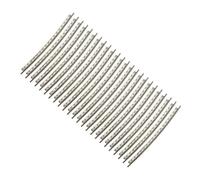 VINTORKY 24pcs Electric Guitar Fret Wire White Copper Frets Replaced for Guitar Fretboard Accessories