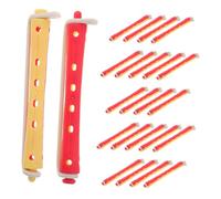 VINTORKY 24pcs Heatless Curling Rods Home Salon Use Hair Styling Tools for Charming Curls and Waves for Hair Easy to Use Perm Rods