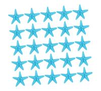 VINTORKY 25Pcs Ocean Themed Ornaments Simulated Sea Stars Decor for Microlandscape Hawaii Style Fish Tank Decoration Compact and Safe for Easy to Care for Mediterranean Atmosphere