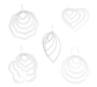 VINTORKY 25pcs Transparent Acrylic Quilting Template - Various Shapes Quilting Sewing Tailoring Templates for Crafting, and Patchwork Quilt Making