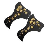 VINTORKY 2pcs Acoustic Guitar Pickguard for Guitar Pvc Pickguard Supplies Prevents Scratching
