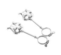 VINTORKY 2pcs Adjustable Clarinet Music Clip Holder Portable Music Rack for Clarinet Saxophone Marching Band Practice and Performance