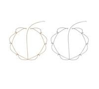 VINTORKY 2pcs Bohemian Pearl Drop Crown Tassel Headpiece Alloy Wedding Headband Hair Accessories for Party and Bridal Use, Stylish Beach Style Hair Decoration that Stays in Place
