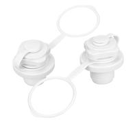 VINTORKY 2Pcs Boston Valve Replacement Air Valves for Inflatable Boats Durable Kayak Accessories Sealing Effortless Setup Fit for Rafts Dinghies