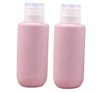 VINTORKY 2pcs Bottle Refillable Condiment Bottle Travel Shampoo and Conditioner Lotion Bottle Perfume Atomizer Spray Bottle Empty Hot Sauce Bottles Dispenser Vinegar Pink Pp
