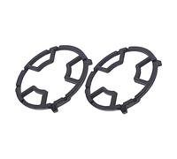 VINTORKY 2pcs Cast Iron Gas Stove Wok Ring Stove Rack Bracket for Small Pots Home Cooking Accessories