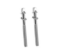 VINTORKY 2Pcs Drum Tension Rods Durable Replacement Screws for Standard Drum Lugs Easy Installation and Removal Repairs