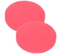 VINTORKY 2Pcs Drumhead Pads for Bass Drum Durable Impact Protection Patches for Single Double Pedal Extend Drum Life Lightweight Easy to Clean Essential for Beginners