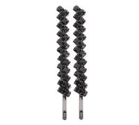 VINTORKY 2pcs Elegant Jewel Bobby Pins Crystal Hair Pins Bling Rhinestones Headgear for Hair