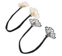VINTORKY 2pcs French Hair Bun Maker Rhinestone Twist Bun Maker Easy Hairstyling Tool for Hair for Wedding and Party