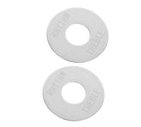 VINTORKY 2pcs Guitar Switch Ring: Metal Toggle Switch Plate Rhythm Treble Washer Ring Electric Guitar Accessories For Improved Playability