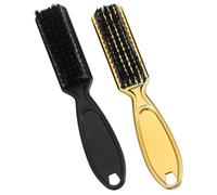 VINTORKY 2pcs Hair Brush Cleaner with High Density Brush Head for Cleaning Broken Hair Abs Material Suitable for Salon and Personal Use