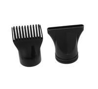 VINTORKY 2pcs Hair Dryer Nozzle Attachment Styling Vent Hair Brush Plastic Easy Installation for Blow Dryer Salon Use