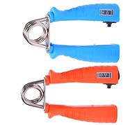 VINTORKY 2Pcs Hand Gripper Fitness Grip Strength Trainer for Arm and Wrist Exerciser Durable Slip Design for Gym and Daily Exercise for Strengthening Grip and Forearm Random Color