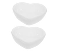 VINTORKY 2pcs Heart Shaped Resin Mold for Jewelry Tray Making Silicone Epoxy Molds for Unique Heart-Shaped Storage Bowls Crafting for Creative Projects
