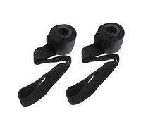 VINTORKY 2pcs Home Fitness Door Anchor Heavy Duty Elastic Training Strap Resistance Band Over Door Buckle Black for Enhanced Stability and Strong Pressure Resistance