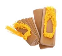 VINTORKY 2pcs Kuaiban Clappers for Traditional Chinese Music Handmade Folk Instrument for Stage Performance Speech Competitions and Festive Celebrations
