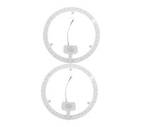 VINTORKY 2pcs LED Ceiling Light Bulb 36w Round White Magnetic Mount