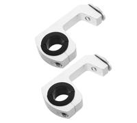 VINTORKY 2pcs Motorcycle Handlebar Guard Mount Bracket Clamp 22/28mm Handguard Clamps for Off-Road Dirt Bike ATV Hand Protector Retrofit Kit