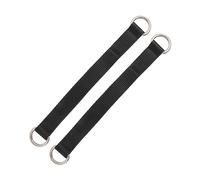 VINTORKY 2Pcs Multi Functional Fitness Hanging Belt Exercise Grips for Gymnastic Rings Lightweight Training Straps for Improved Forearm Strength and to Install