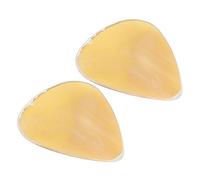 VINTORKY 2Pcs Natural Horn Guitar Picks Ergonomic Folk Guitar Plectrums for Comfortable Playing Smooth Surface for Sound for Musicians