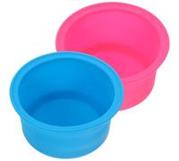 VINTORKY 2pcs Non-stick Wax Melting Pot Silicone Wax Warmer Liner Smooth Surface Easy to Clean Replacement Parts for Salon and Home Use