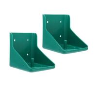 VINTORKY 2pcs Professional Farm Salt Bricks Licking Box Feed Pan for Cattle Sheep Horse Easy to Clean