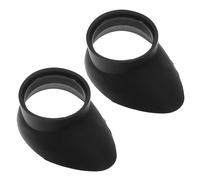 VINTORKY 2pcs Replacement Rubber Eyepiece Covers Soft Binocular Eye Cups Guard for Telescope Microscope Comfortable Lightweight Eye Protection for Travel and Outdoor Use