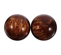 VINTORKY 2pcs Resin Hand Rolling Balls Portable Massage Balls for Finger Flexibility and Dexterity Improvement Compact Hand Exercise Go Use