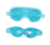 VINTORKY 2pcs Reusable Eye Ice Packs Comfortable Cooling Eye Masks for Travel Home Hotel Dark Circles Reduce Swelling for Relaxation and