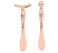 VINTORKY 2pcs Rose Gold Eye Roller and Applicator Set 10cm T-shaped Face Sculpting Tool Massage Stick for Eye Contouring Anti-puffiness Care Suitable for Daily Beauty Routine