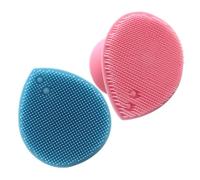 VINTORKY 2pcs Silicone Facial Cleaning Brush and Scalp Massager with Easy to Hold Design, Soft Silicone Material for Gentle Scalp Care and Face Cleansing, for Massage and Daily Use