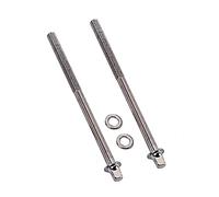VINTORKY 2pcs Snare Drum Tension Rods for Drum Key Rods Hand Musical Percussion Instrument Replacement Parts Accessories