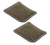 VINTORKY 2Pcs Snooker Pool Cue Cleaning Towel Leather Shaft Cleaner for Billiard Cues Dust Wiping Cloth Portable Practical Accessory for Pool Lovers
